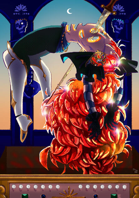 Refracted Lands (Zine work; Houseki no Kuni, Digital, 2020)