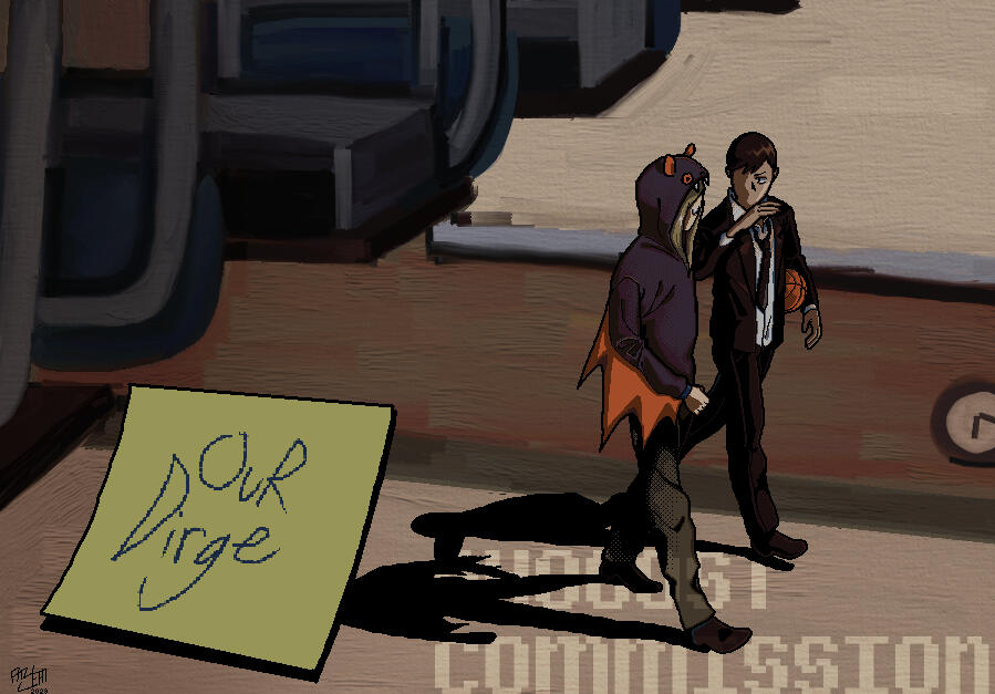 Commission Work for Radi8tion (Digital, 2023)