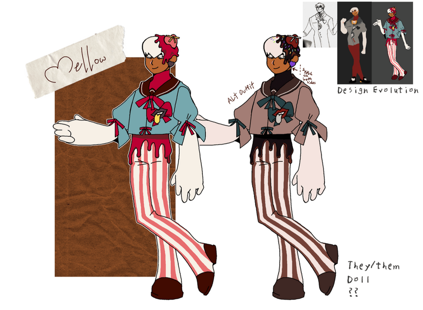 Mellow design sheet (Original, Digital, 2024)