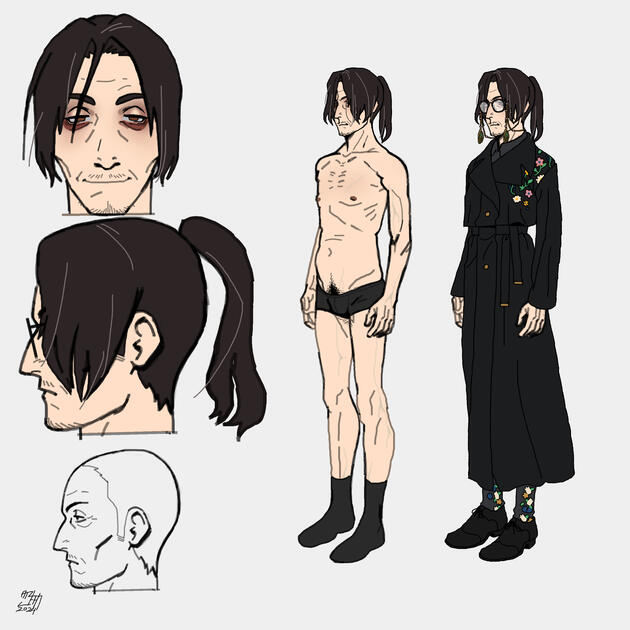 Rene Franz design sheet (Original, Digital, 2024)