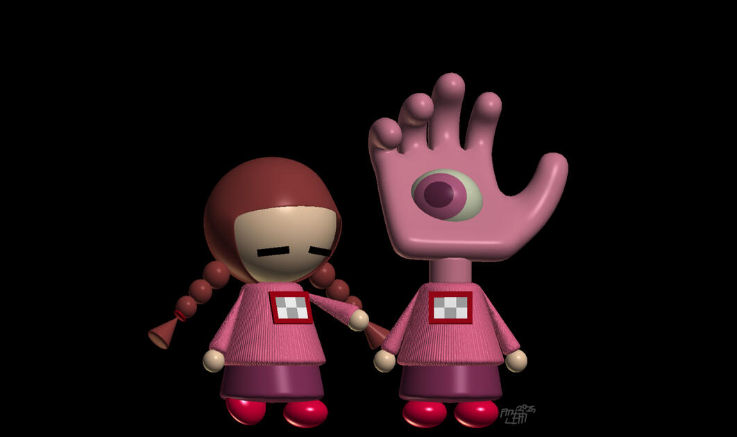 Madotsuki (Fan work: Yume Nikki, Digital (3D), 2025)