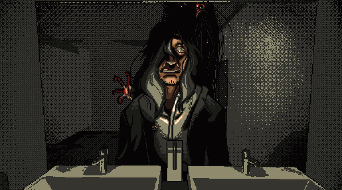 CG for Biocatalyst (game) (Original, Digital (pixel), 2024)