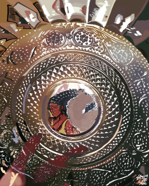 Glass bowl (Original, Digital, 2026)
